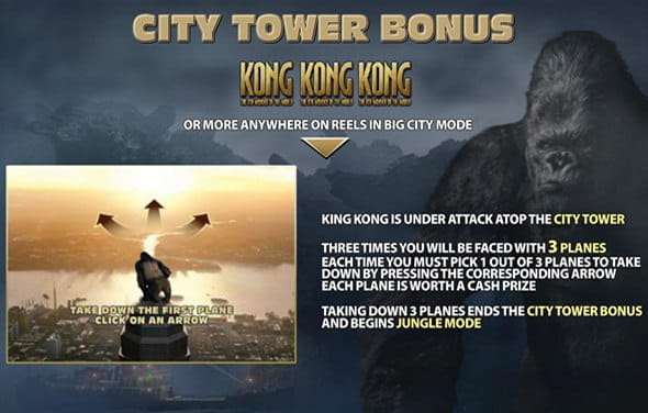 Kong: 8th Wonder of the World de la Playtech