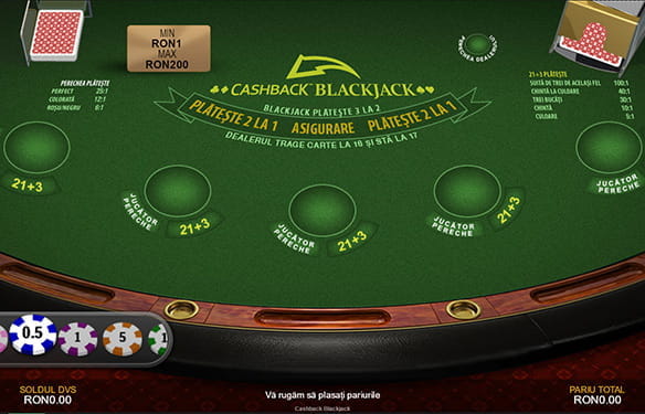 Blackjack cashback-eFortuna casino