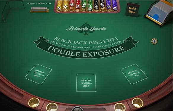 Blackjack Double Exposure-Winmasters Casino