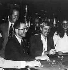 Masa de Blackjack în 1962