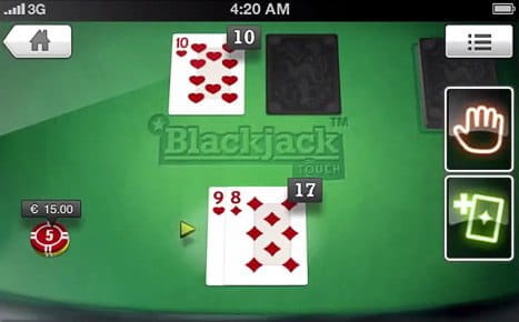 Blackjack pe mobil