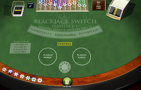 Blackjack Switch-eFortuna casino