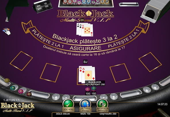 discord Scared to die quiet Blackjack VIP Multi-hand – variație de joc cu mai multe șanse de câștig