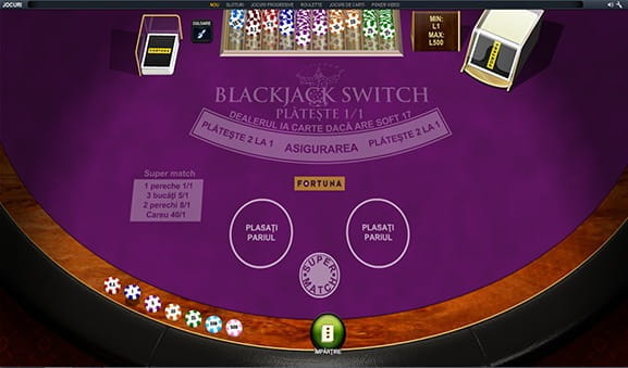 Joacă BlackJack Switch la Fortuna