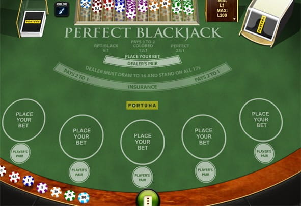 Încearcă variantă demo la Perfect Blackjack