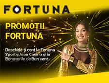  Activează bonusul de la Fortuna Casino!