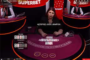 Exclusive Superbet BJ la Superbet Live Casino