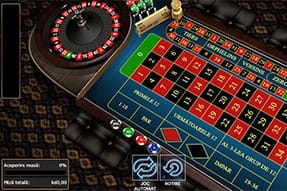 Joacă ruleta europeană in 888 mobile casino