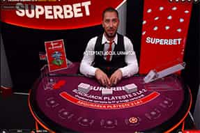 Exclusive Superbet BJ la Superbet Live Casino