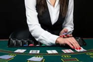 Screenshot joc de carti Blackjack