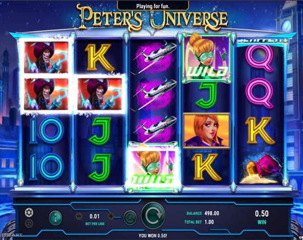 Peter's Universe Gameart slot