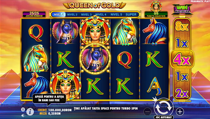 Queen of Gold Slot Pragmatic