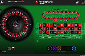 Ruletă Pokerstars Casino mobile