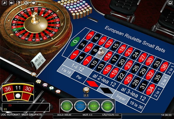 Jucați gratuit European Roulette Small Bets