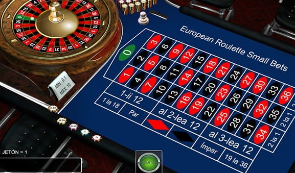 Jucați European Roulette Small Bets