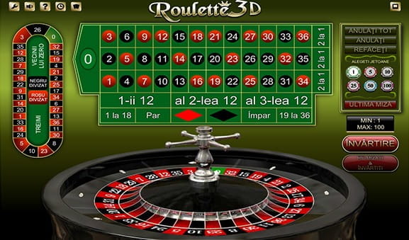 Joacă Ruletă 3D la NetBet România