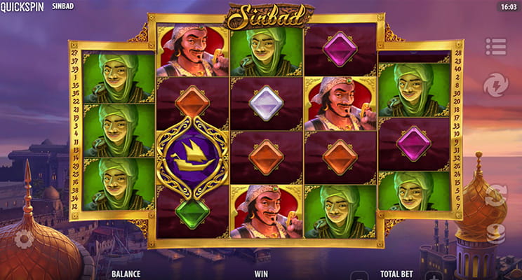 Sinbad Quickspin Slot