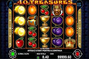 40 Treasures la Favbet Casino mobil