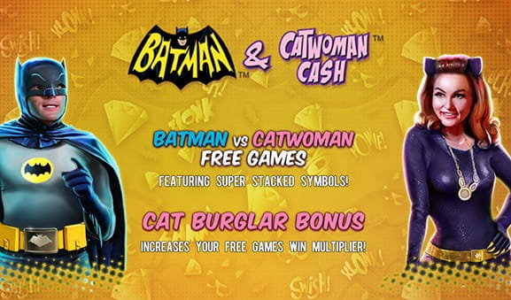 Batman & Catwomen Cash slot la eForuna online