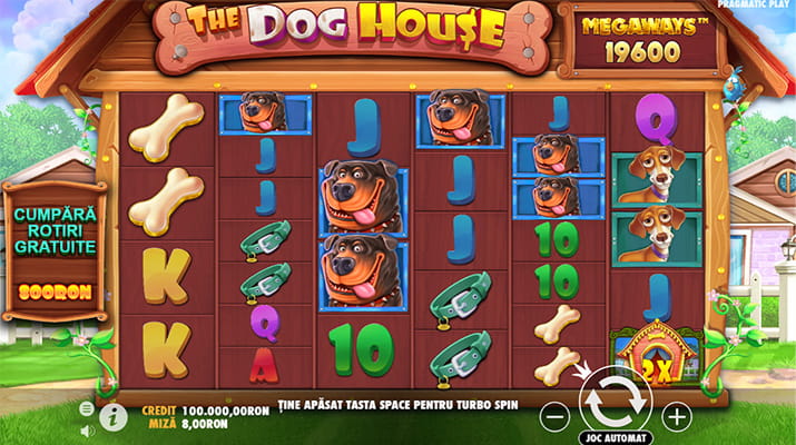 Încercați Dog House Megaways slot online în variantă demo