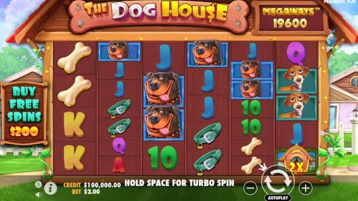 Dog House Megaways slot