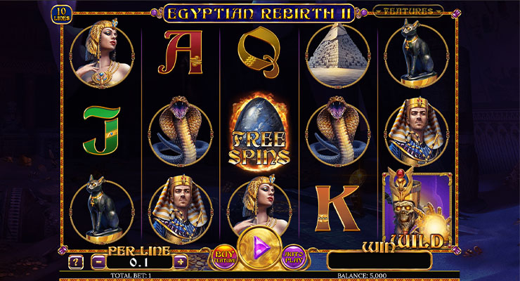 Egyptian Rebirth II slot