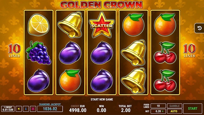 Golden Crown joc demo