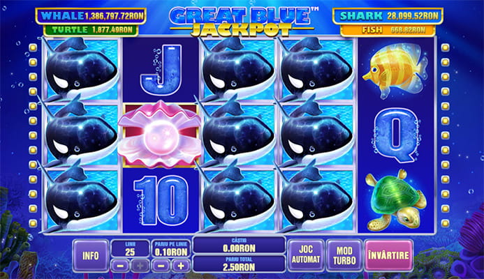 Great Blue Jackpot Playtech Slot