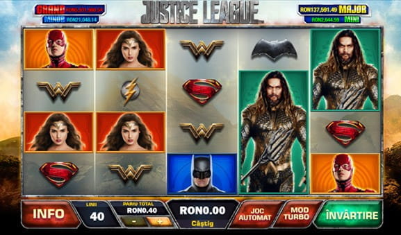 Jucați Justice League slot la Fortuna