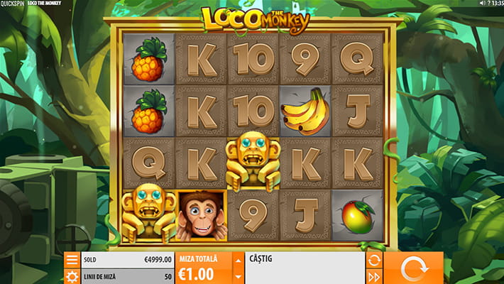 Loco the Monkey joc de păcănele online