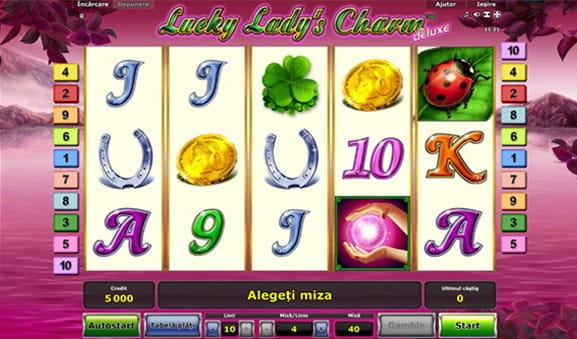 Slotul Luck Lady Charm de la Admiral Casino