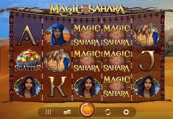 Magic of Sahara slot Microgaming demo
