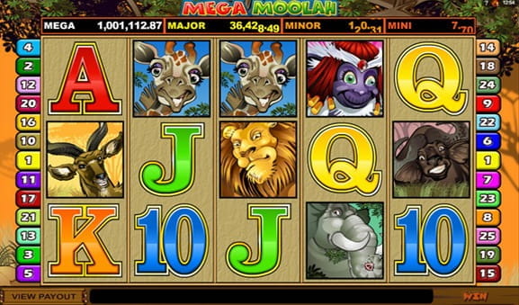 Mega Moolah – slotul Microgaming disponibil la Winmasters România