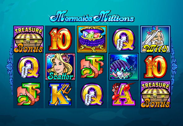 Mermaids Millions slot Microgaming demo