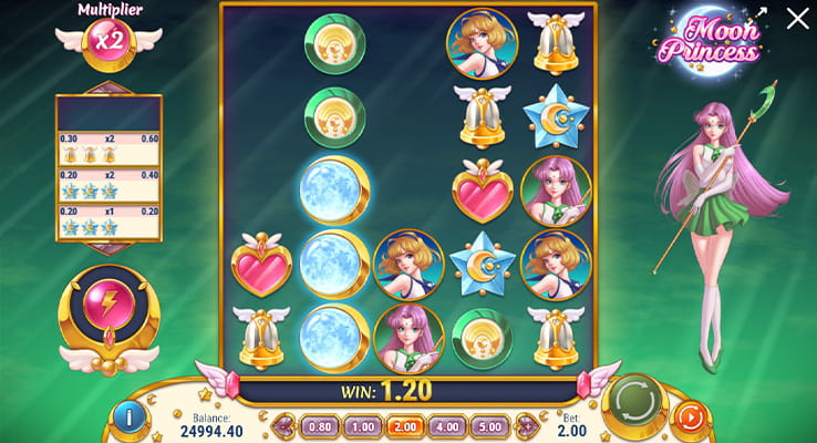 Moon Princess joc cu câștiguri reale