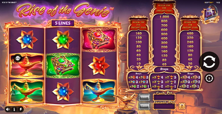 Rise of the Genie slot care plătește bine