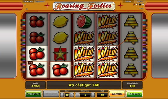 Slot Roaring Forties la Admiral Casino