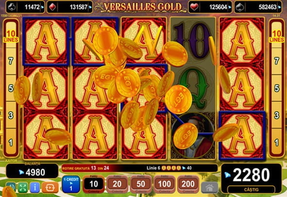 Încercați slotul Versailles Gold de la EGT