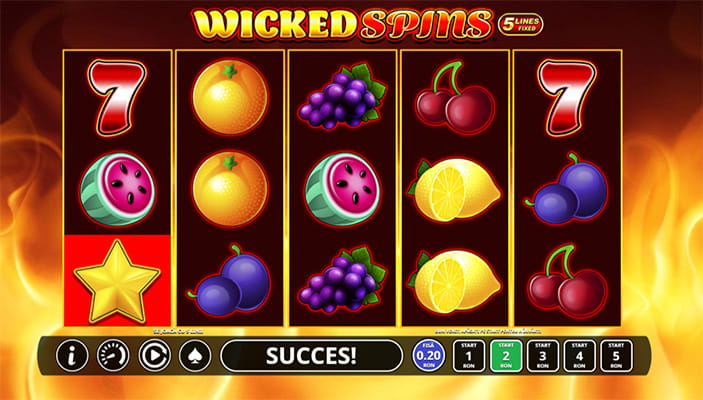 Wicked Spins slots
