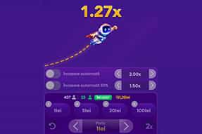 Spaceman skill game