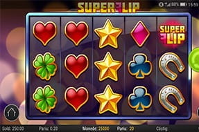 Joaca Super Flip in cazinoul mobil Unibet