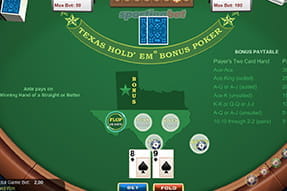 Texas Hold'em Bonus Poker Sportingbet Mobile