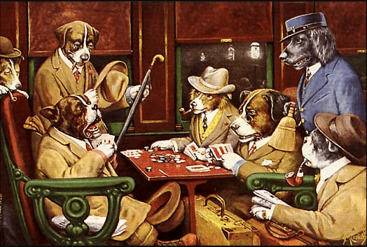 monthly Schedule suspend De la poker la câini – o glumă proastă sau artă