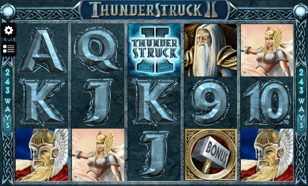 Thunderstruck 2 joc ca la aparate