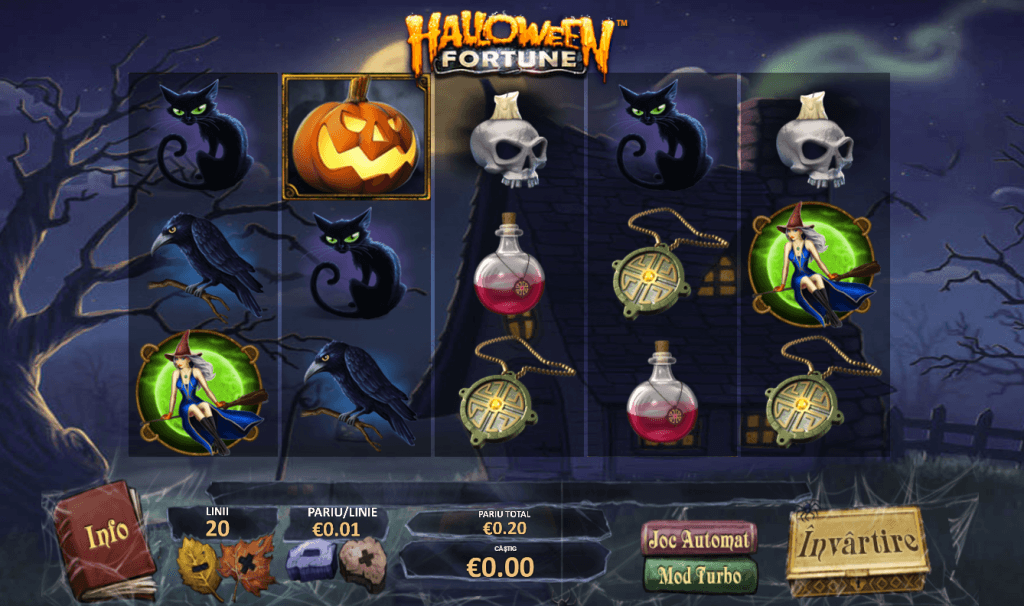 Halloween Fortune Slot Online de la Playtech Software