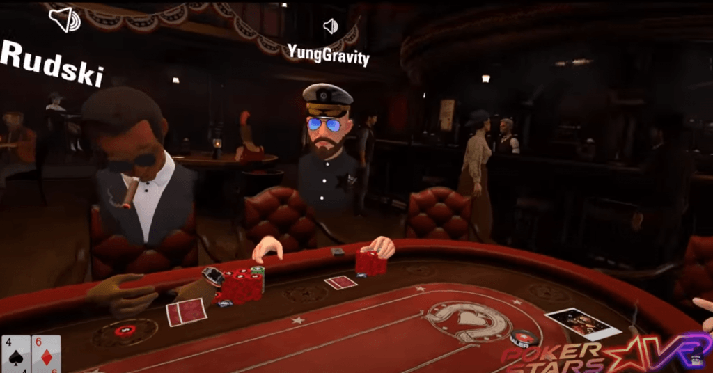 Joc la masa Pokerstars VR