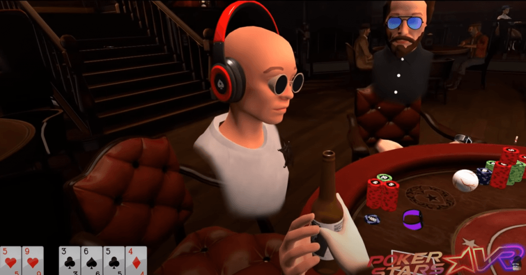 Poți să bei o bere la Pokerstars VR
