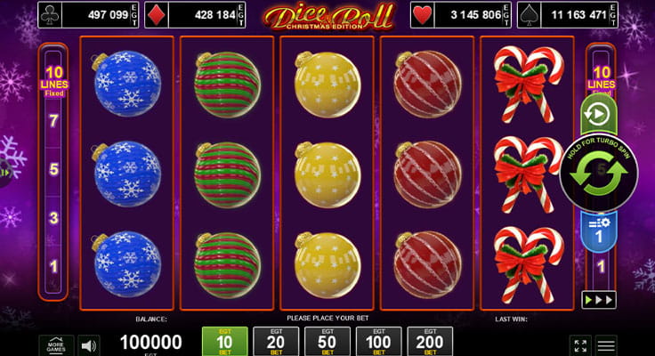 Dice & Roll Christmas Edition online slot